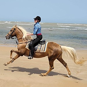 horse riding